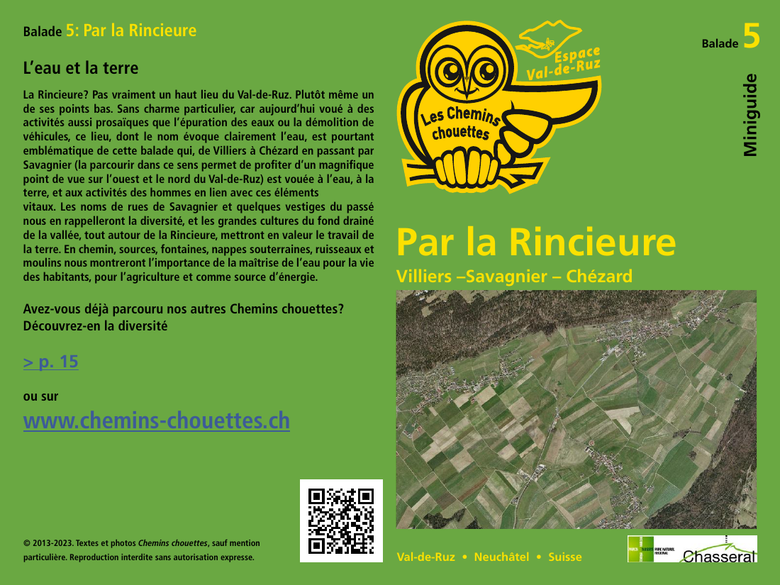 Chemins chouettes — Tutte le passeggiate