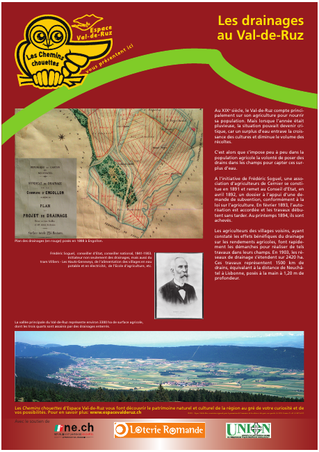 Les drainages du Val-de-Ruz