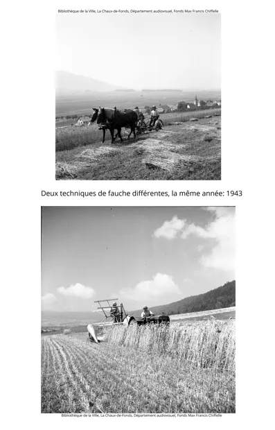 Deux façons de faucher