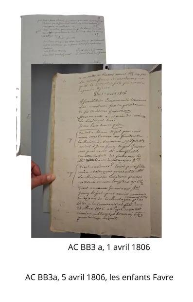 L’affaire Favre — documents