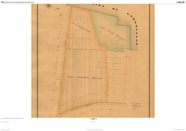 Plan d’archives 14 — cadastre