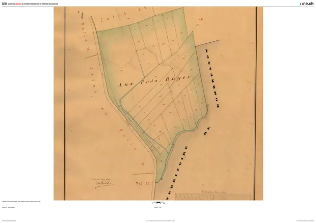 Plan d’archives 15 — cadastre