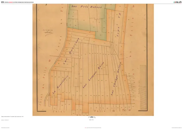 Plan d’archives 17 — cadastre
