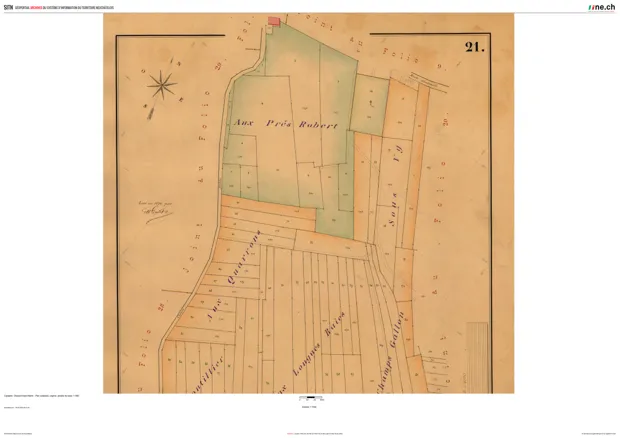 Plan d’archives 18 — cadastre