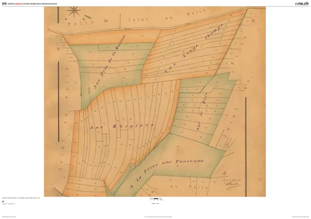 Plan d’archives 20 — cadastre