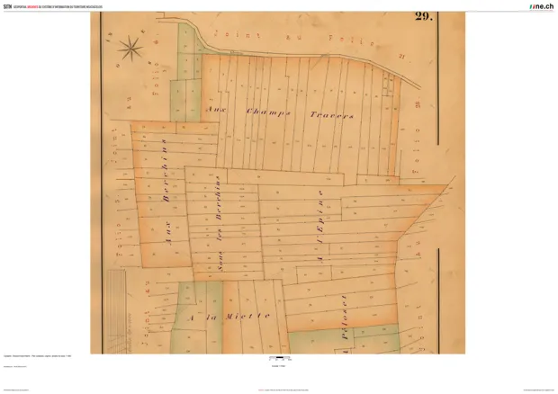 Plan d’archives 22 — cadastre