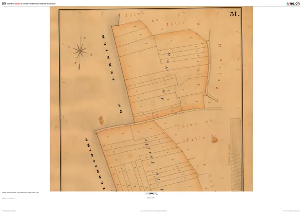 Plan d’archives 25 — cadastre