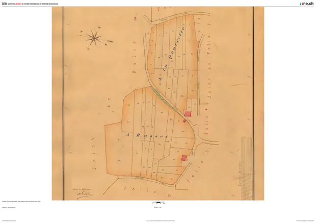 Plan d’archives 27 — cadastre