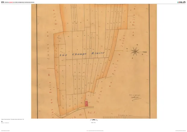 Plan d’archives 29 — cadastre