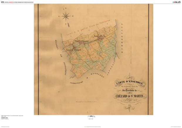 Plan d’archives 34 — vue générale