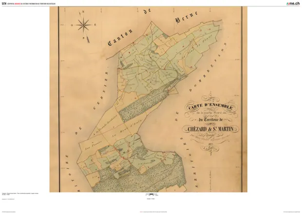 Plan d’archives 35 — vue générale