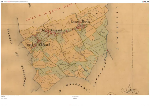 Plan d’archives 37 — vue générale